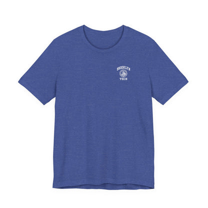 Classic Logo with Brooklyn Tech on Left Chest - Men's Jersey Short Sleeve T-Shirt