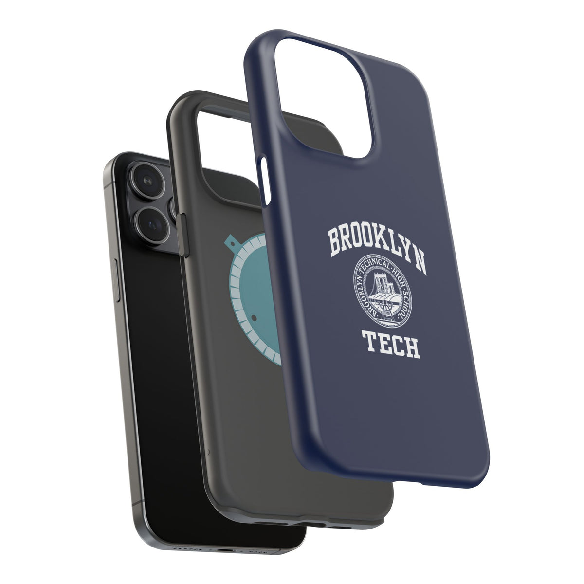 Classic Logo with Brooklyn Tech Magnetic Phone Case