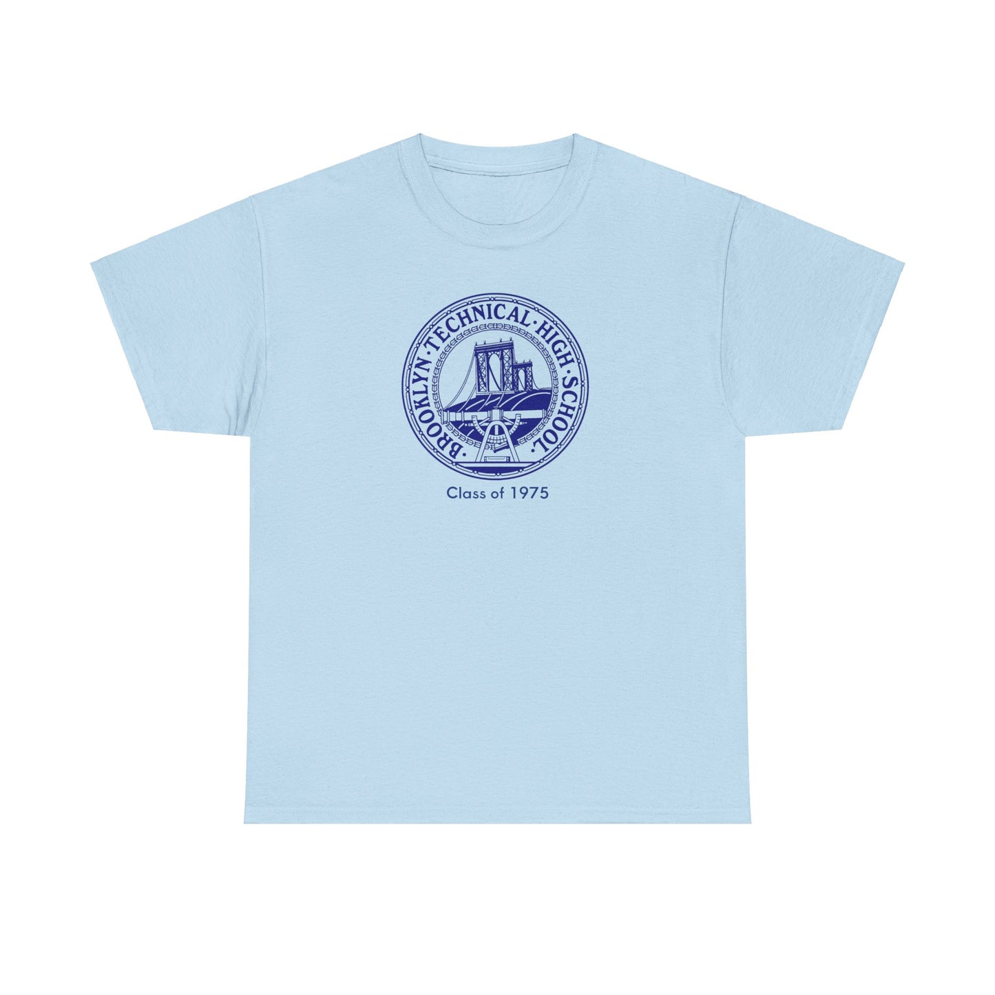 Classic Tech Logo - Class Of 1975 - Men's  Heavy Cotton T-Shirt