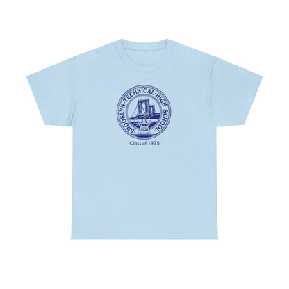 Classic Tech Logo - Class Of 1975 - Men's  Heavy Cotton T-Shirt
