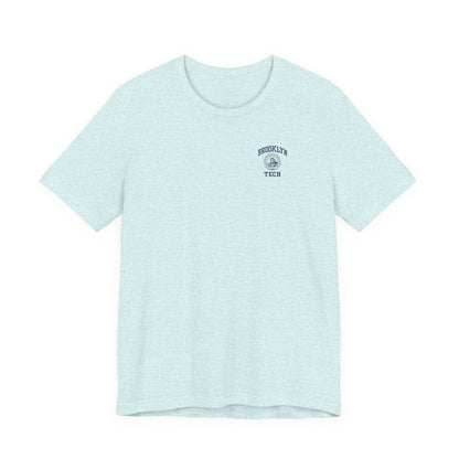 Classic Logo with Brooklyn Tech on Left Chest - Men's Bella + Canvas Short Sleeve Jersey T-Shirt