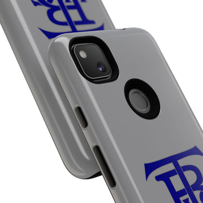 Stacked Logo - Tough Phone Cases - Gray - Google phones