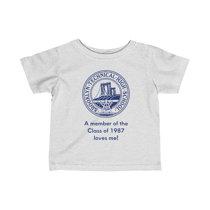 Family - Infant Fine Jersey T-Shirt - Class Of 1987