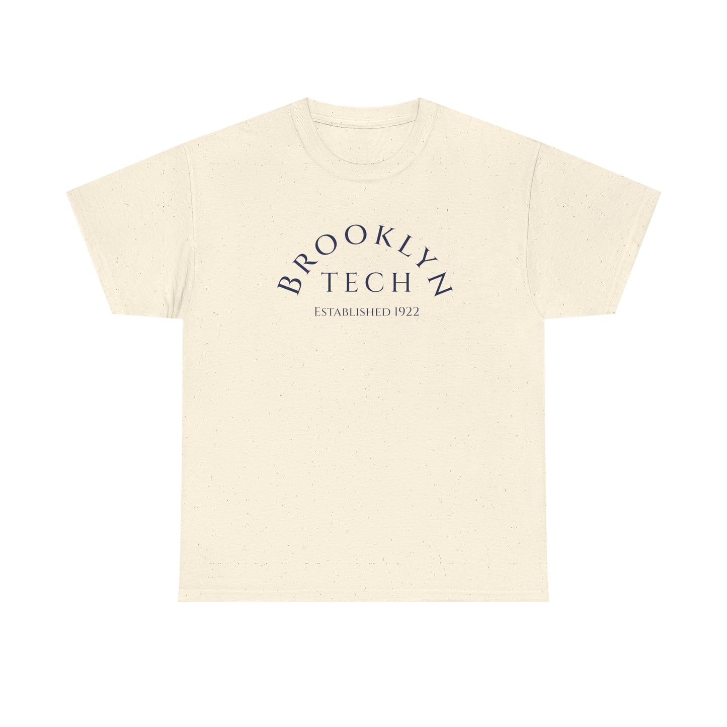 Boutique: Brooklyn Tech Arch Logo - Gildan Men's Heavy Cotton T‑Shirt
