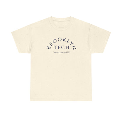Boutique: Brooklyn Tech Arch Logo - Gildan Men's Heavy Cotton T‑Shirt