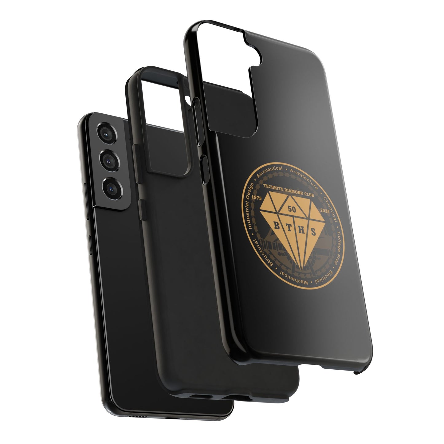 Class of 1975 Commemorative Tough Phone Cases - Black