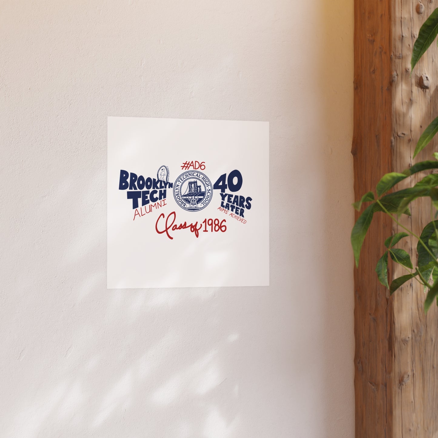 Class of 1986 Poster
