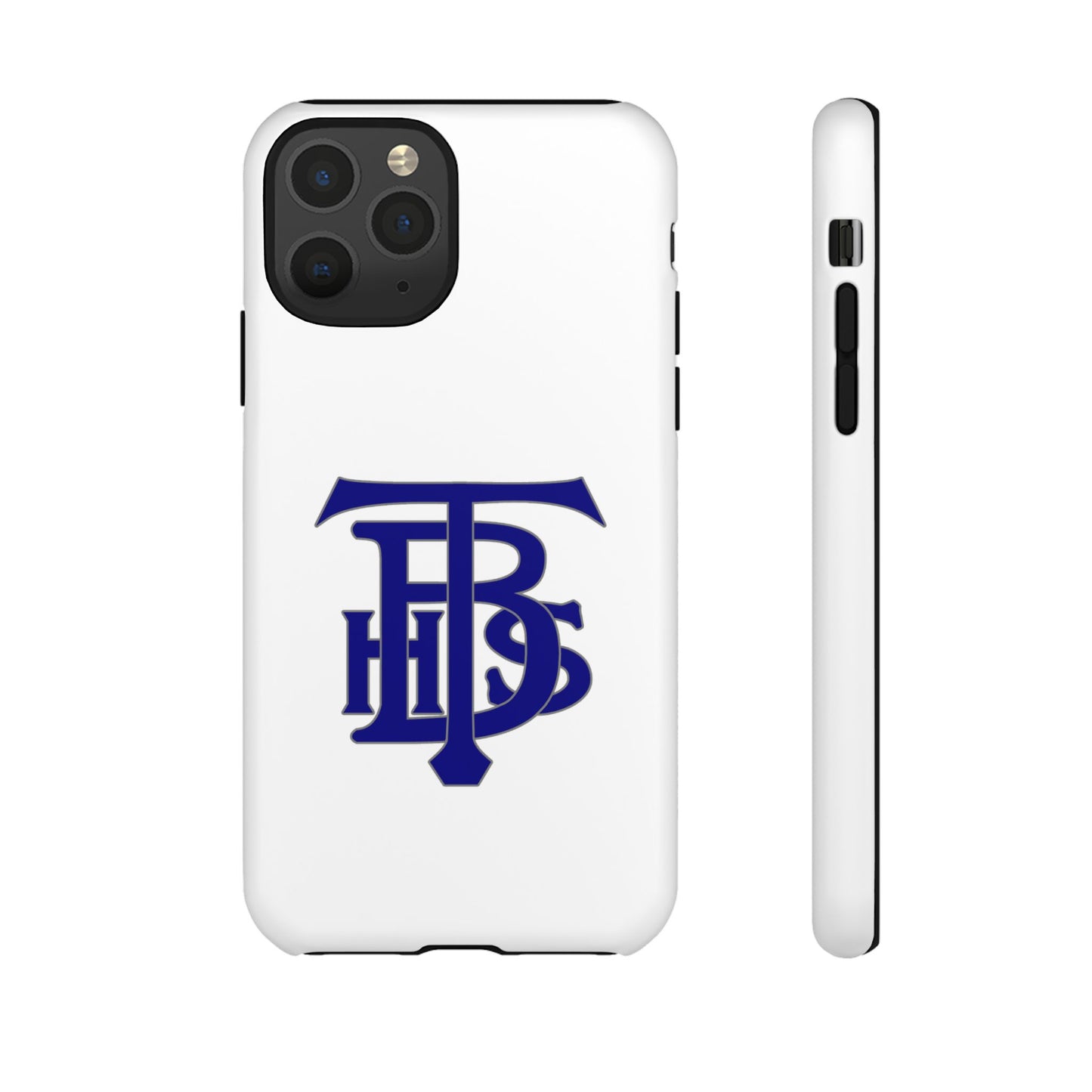 Stacked Logo - Tough Phone Cases - Gray - iPhones