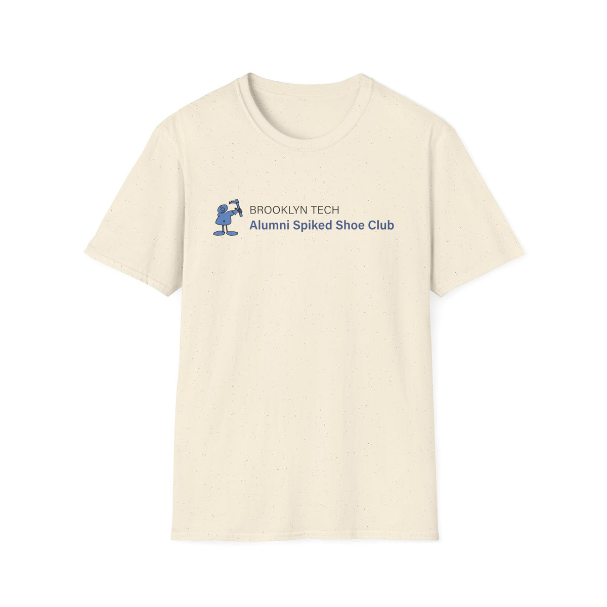 Brooklyn Tech Alumni Spiked Shoe Club Softstyle T-Shirt - Rectangular Logo