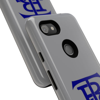 Stacked Logo - Tough Phone Cases - Gray - Google phones