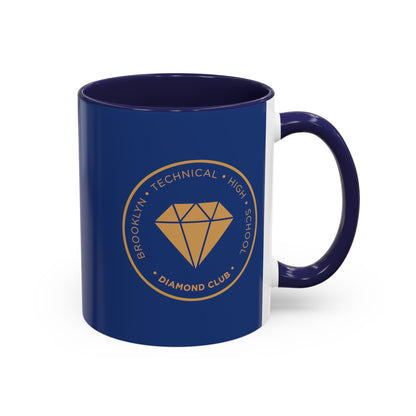 Diamond Club - Accent Mug - Navy/gold