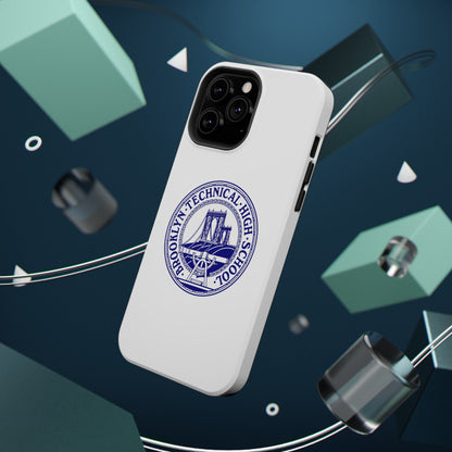 Classic Tech Seal - Impact-Resistant Phone Cases - Iphone Or Samsung - White