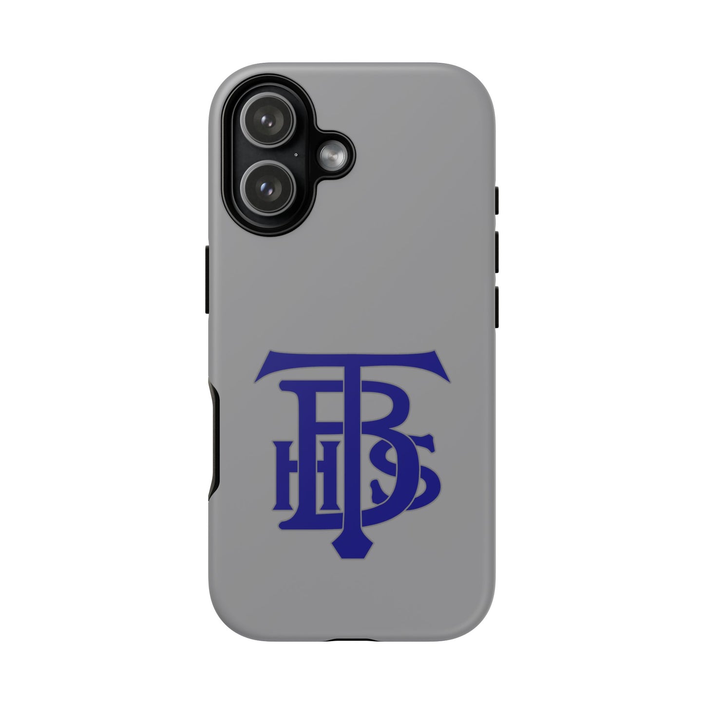 Stacked Logo - Tough Phone Cases - Gray - iPhones