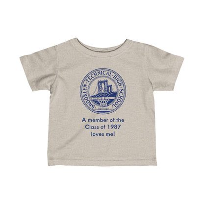 Family - Infant Fine Jersey T-Shirt - Class Of 1987