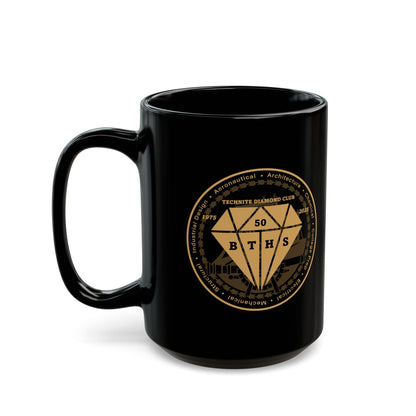 Class Of 1975 Commemorative Black Mug (11oz, 15oz)