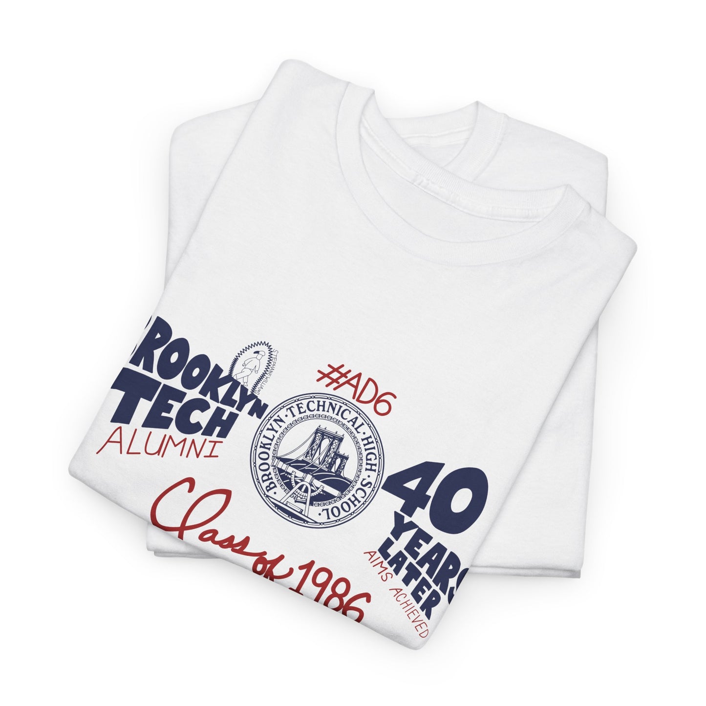 Class of 1986 Commemorative Unisex Heavy Cotton T-Shirt