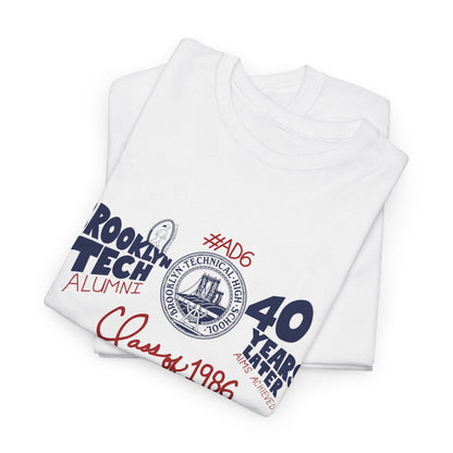 Class of 1986 Commemorative Unisex Heavy Cotton T-Shirt