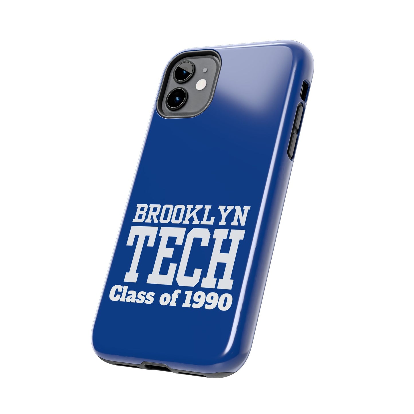Brooklyn Tech Class Of 1990 Tough Phone Case - Blue