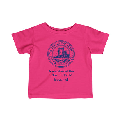 Family - Infant Fine Jersey T-Shirt - Class Of 1987