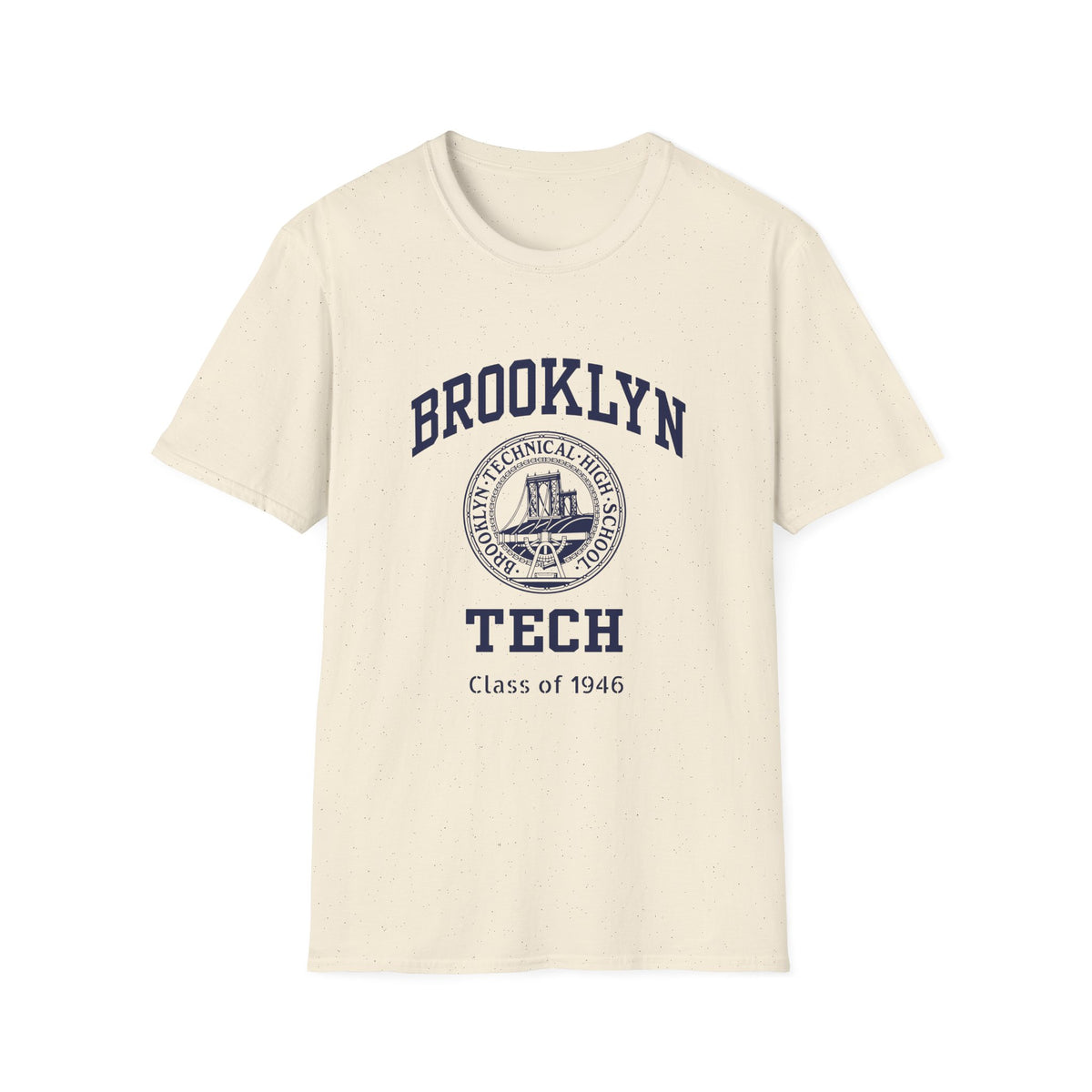 Class of 1946 - Classic Logo with Brooklyn Tech - Gildan Softstyle T-Shirt