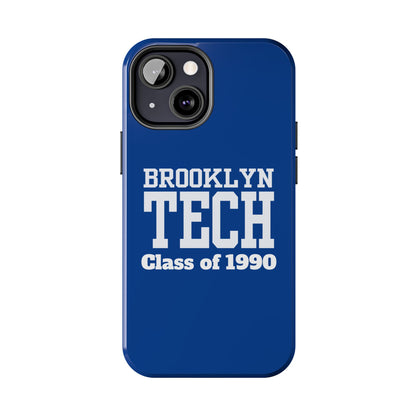 Brooklyn Tech Class of 1990 Tough Phone Case - Blue