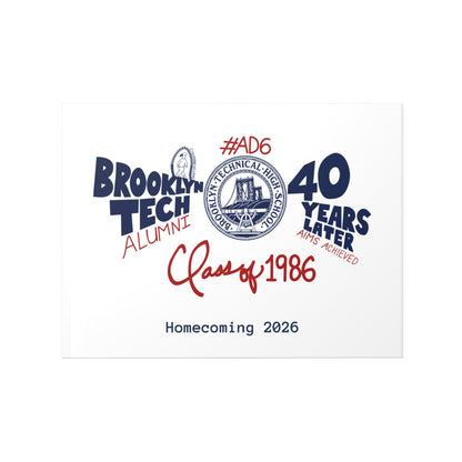 Pre-Order: Class of 1986 Homecoming 2026 Hardcover Photo Book