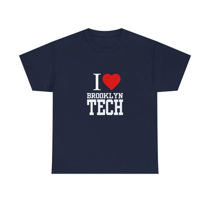 I Love Brooklyn Tech Unisex Heavy Cotton Tee