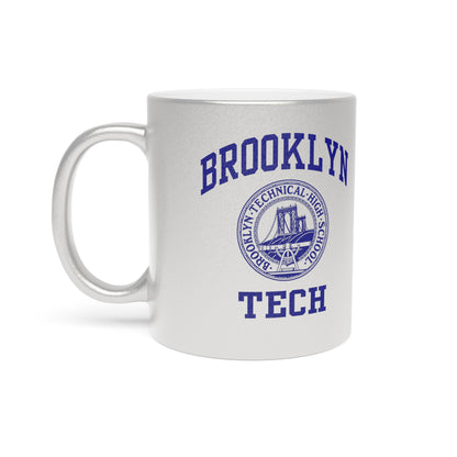 Brooklyn Tech Classic Logo - Metallic Mug (silver\gold)