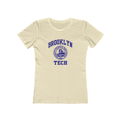 Brooklyn Tech Classic Logo - The Boyfriend Tee for Women