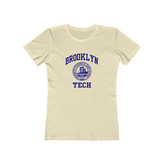 Brooklyn Tech Classic Logo - The Boyfriend Tee for Women