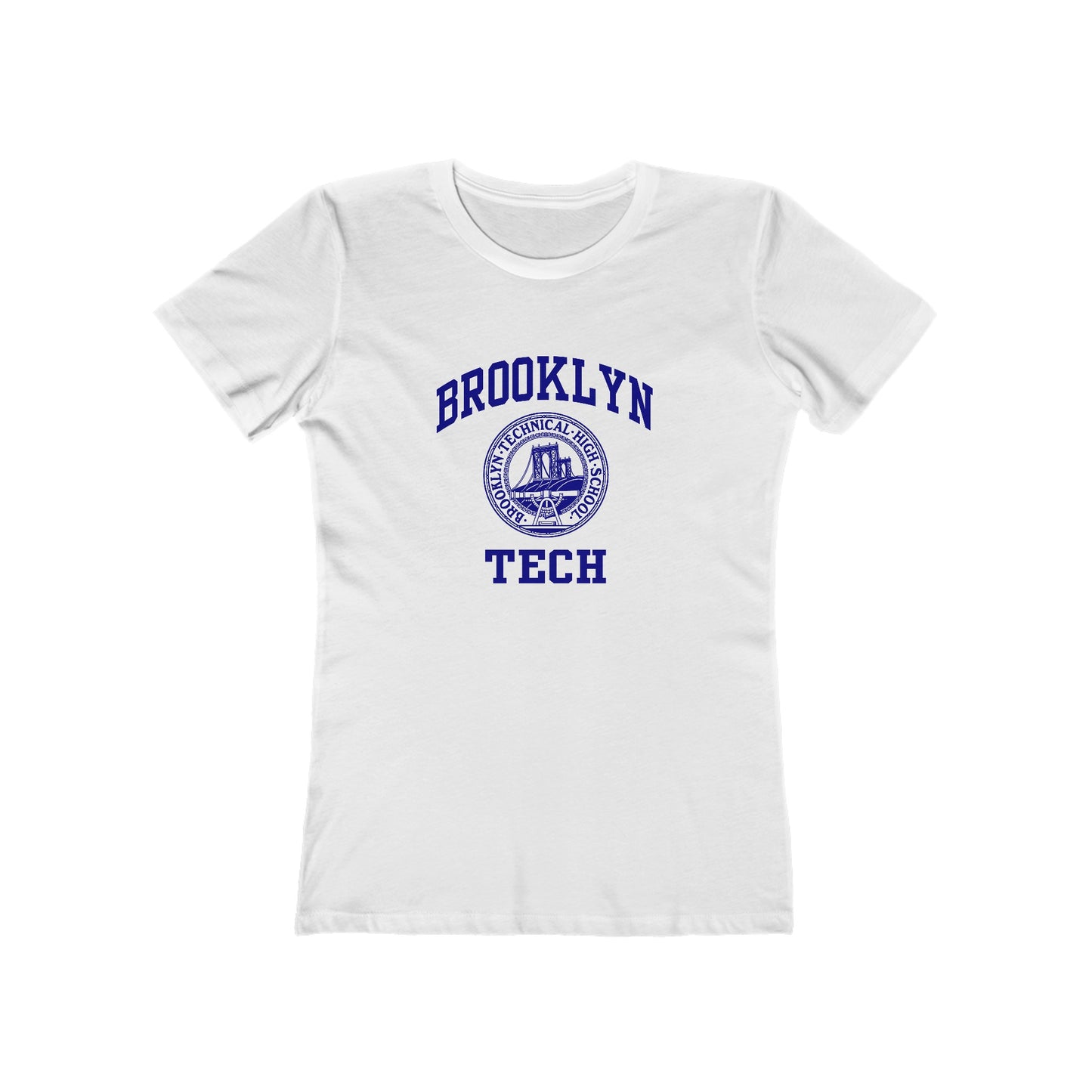 Brooklyn Tech Classic Logo - The Boyfriend Tee for Women