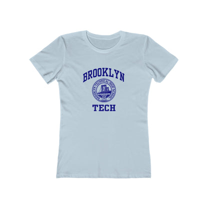 Brooklyn Tech Classic Logo - The Boyfriend Tee for Women