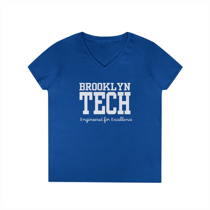 Boutique - Brooklyn Tech V-Neck T-Shirt - Engineered For Excellence