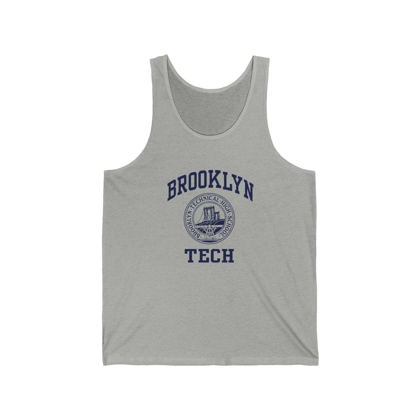 Classic Logo with Brooklyn Tech - Men's Tank Top