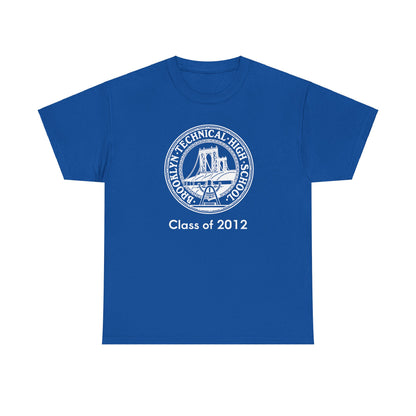 Classic Tech Logo - Men's Heavy Cotton T-Shirt - Class Of 2012