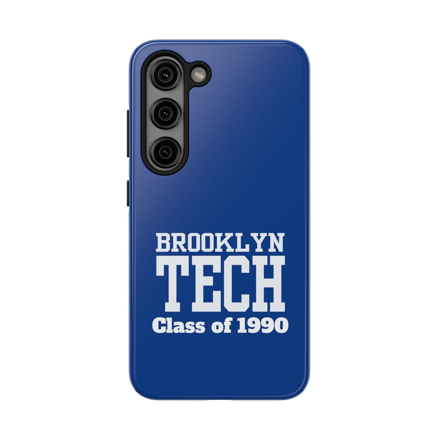 Brooklyn Tech Class Of 1990 Tough Phone Case - Blue