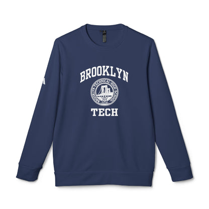 Brooklyn Tech Classic Logo adidas Unisex Fleece Crewneck Sweatshirt