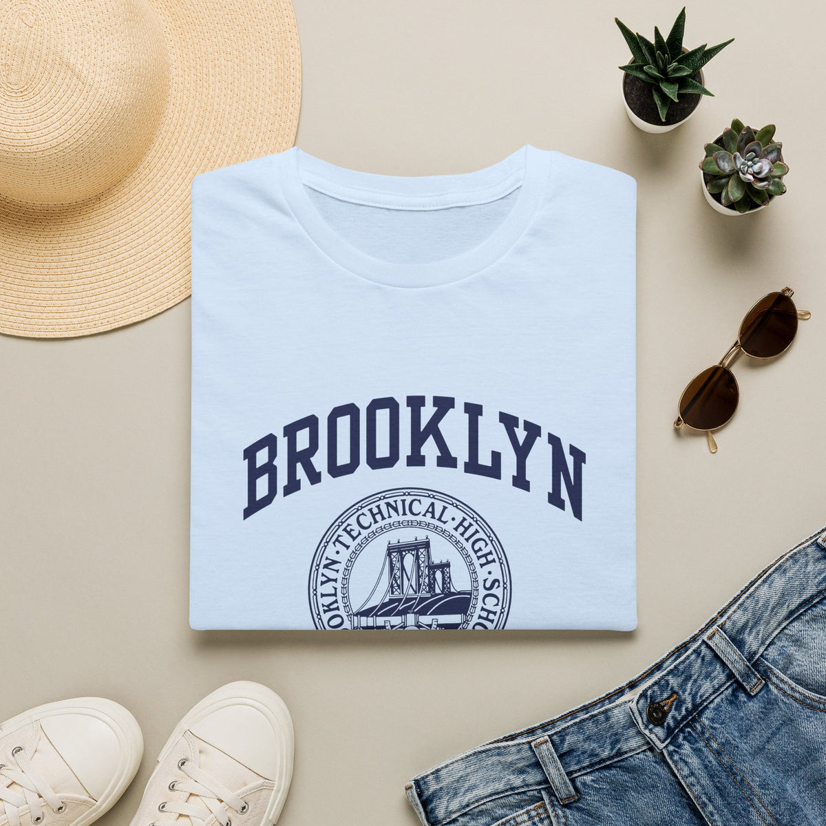 Class of 1944 - Classic Logo with Brooklyn Tech - Gildan Softstyle T-Shirt