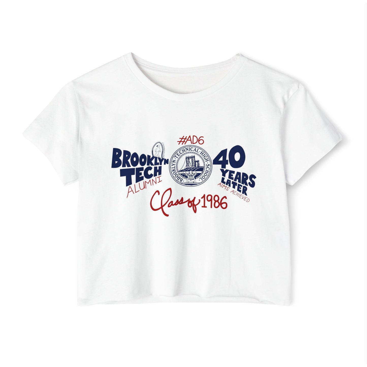 Class of 1986 Commemorative Ladies' Crop Top