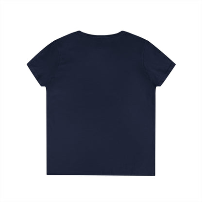 Modern Brooklyn Tech Ladies' V-Neck T-Shirt