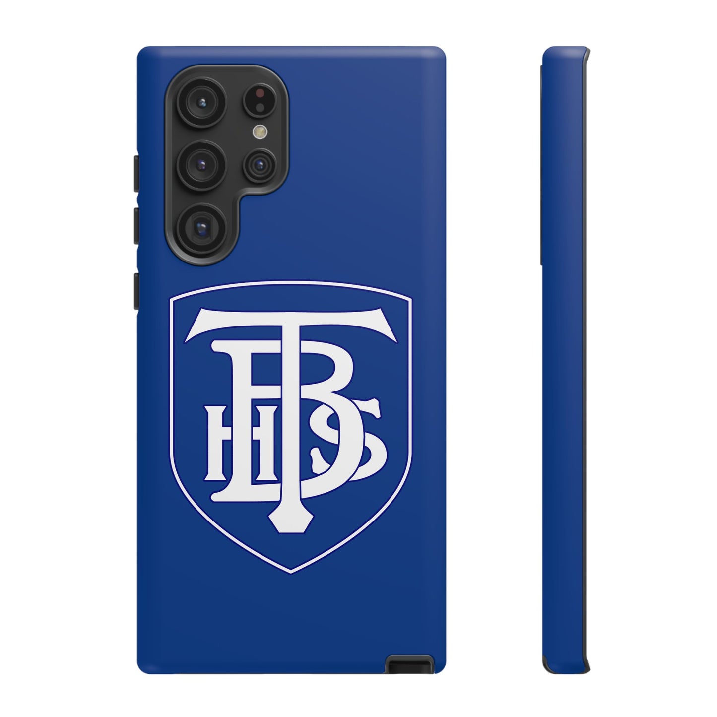 Stacked Logo - Tough Phone Cases - Navy