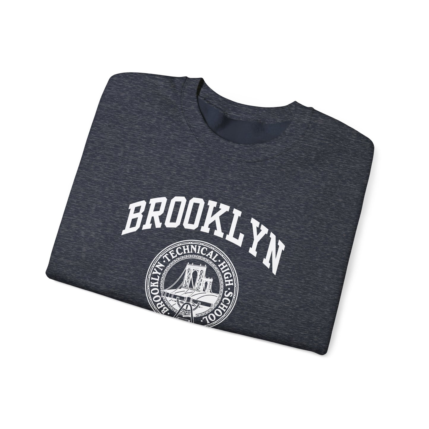 Brooklyn Tech Classic Logo - Men's Heavy Blend™ Crewneck Sweatshirt - Class of 2028