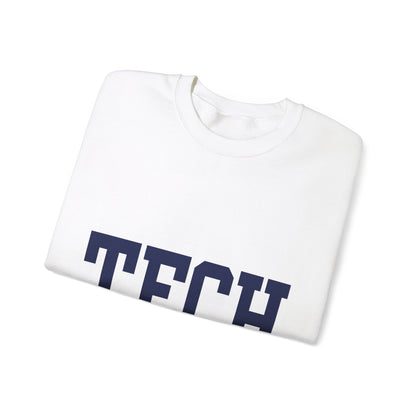 Tech - Classic Font - Men's Heavy Blend Crewneck Sweatshirt