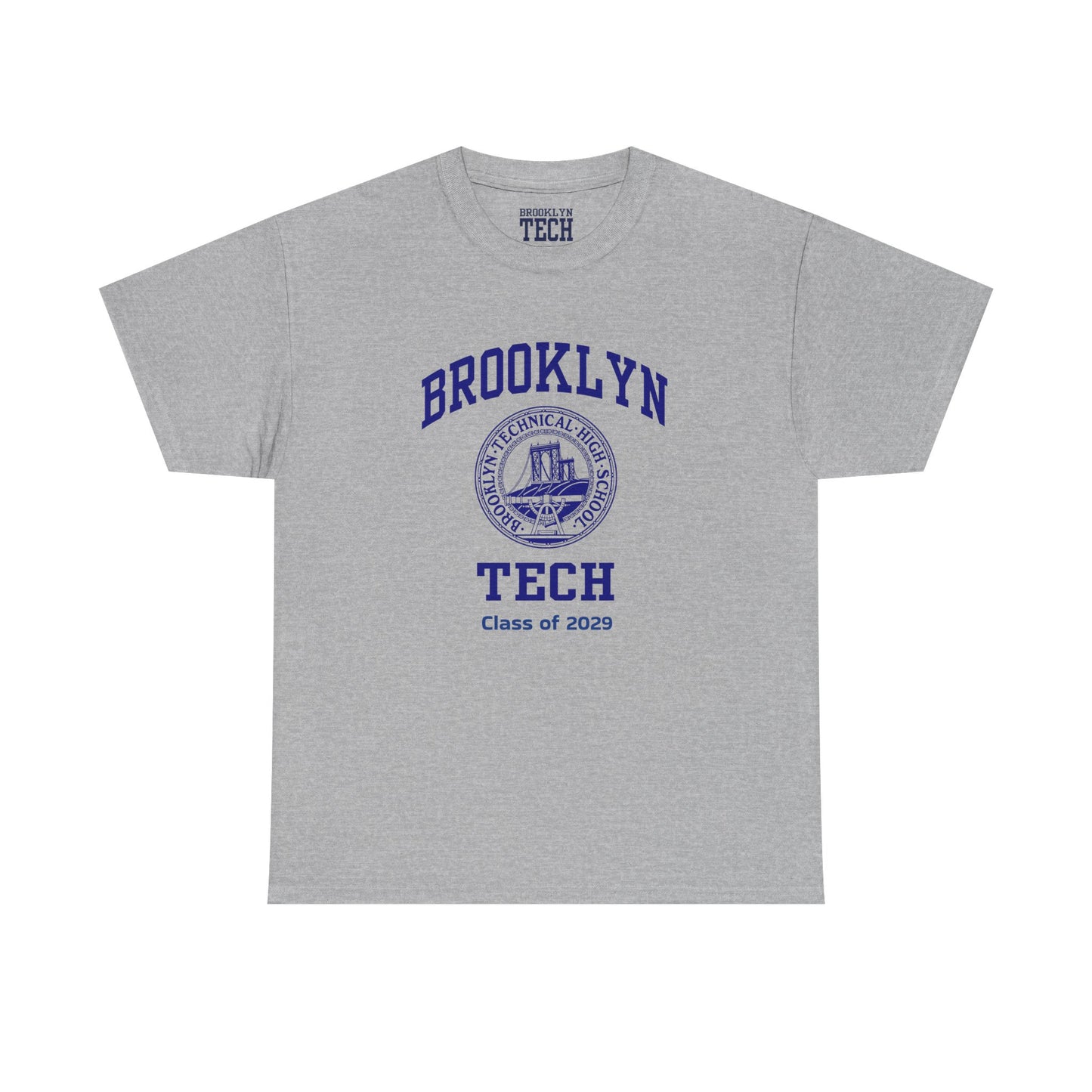 Brooklyn Tech Classic Logo - Men's Heavy Cotton T-Shirt - Class Of 2029