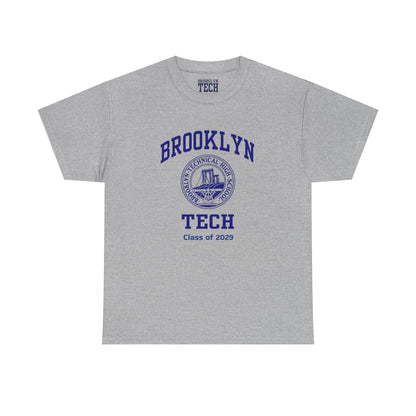 Brooklyn Tech Classic Logo - Men's Heavy Cotton T-Shirt - Class Of 2029