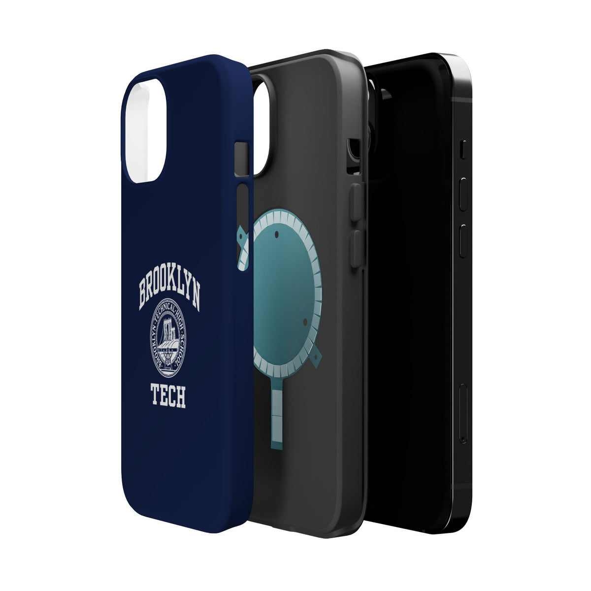 Classic Logo with Brooklyn Tech Magnetic Phone Case