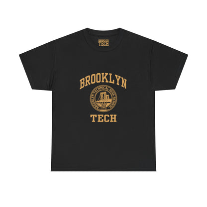 Brooklyn Tech Classic Logo - Men's Heavy Cotton Tee