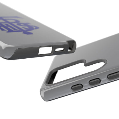 Stacked Logo - Tough Phone Cases - Gray - Samsung phones