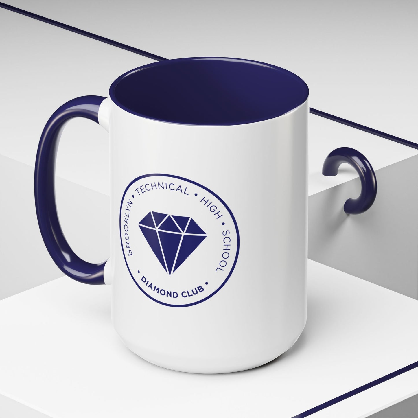 Diamond Club - Accent Coffee Mug - White