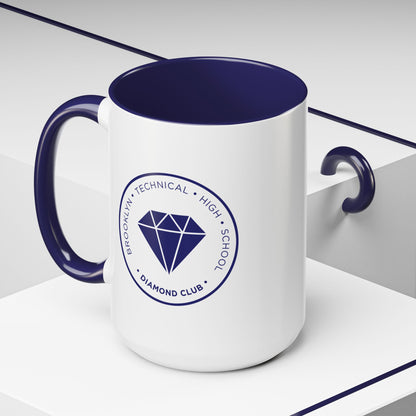 Diamond Club - Accent Coffee Mug - White
